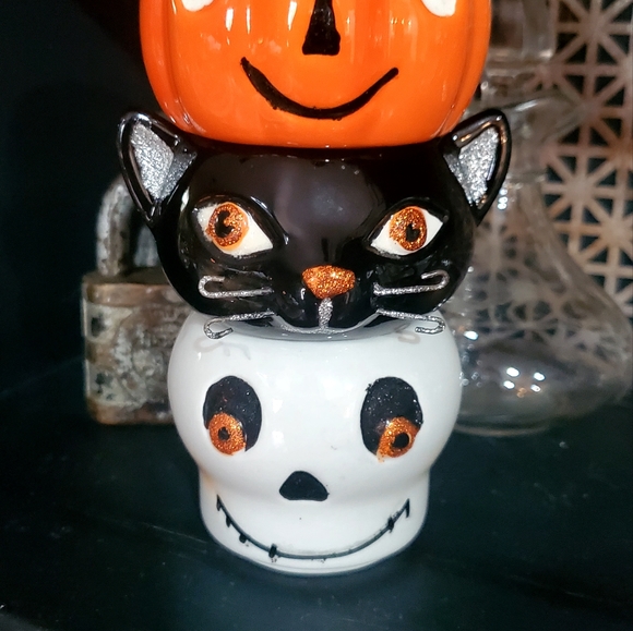 👻HALLOWEEN SALE!Vintage Hallmark stackable tea lights - Picture 4 of 9